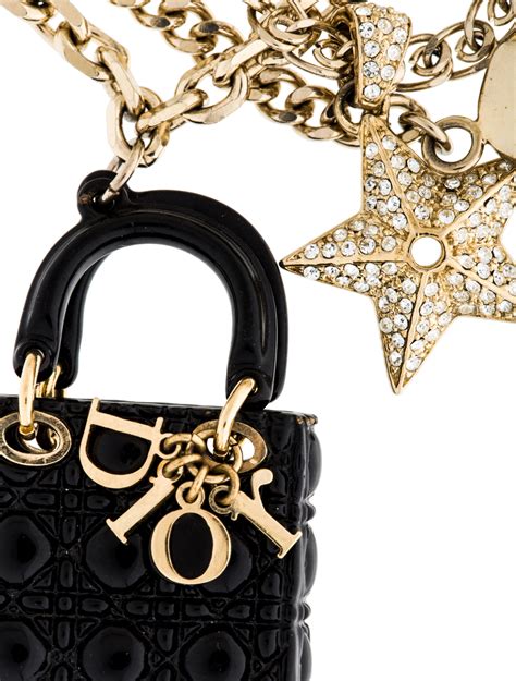 dior jewelry bag charms.